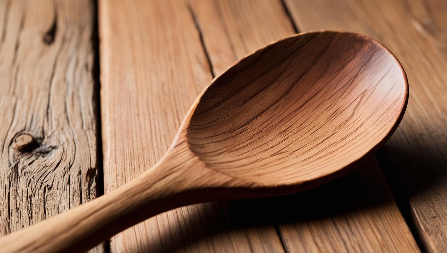 スプーン　木製